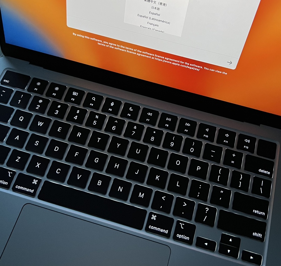 맥북에어 M2 스타라이트 컬러