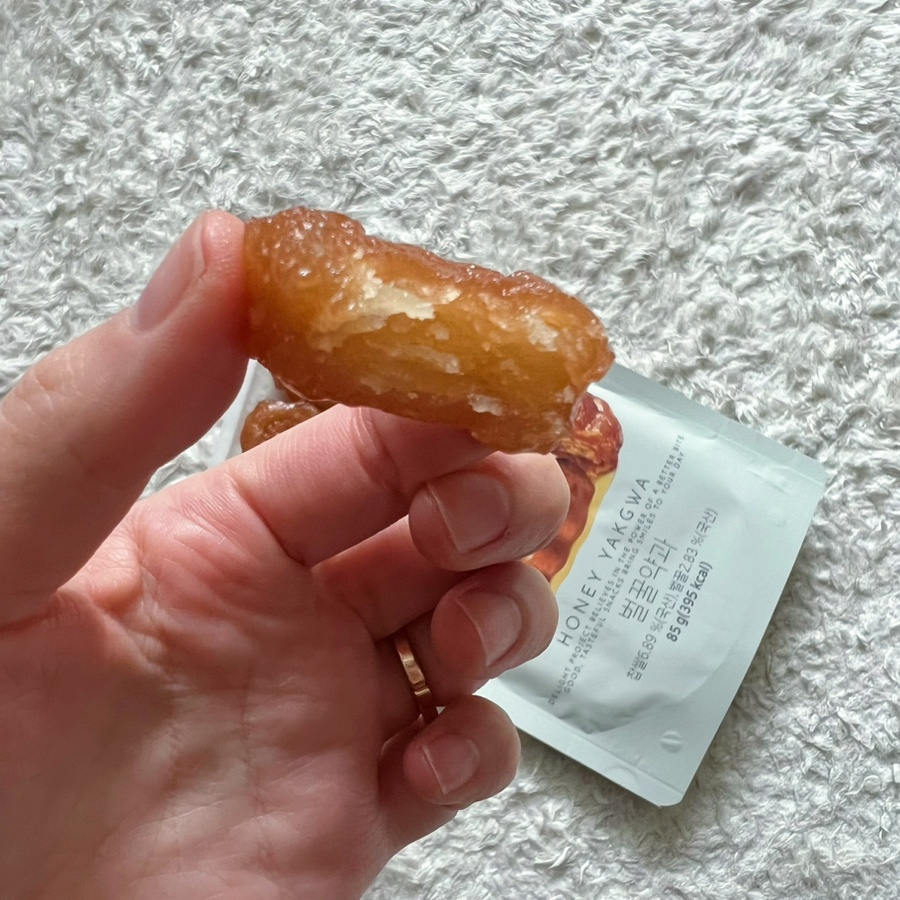 벌꿀약과 단면 사진