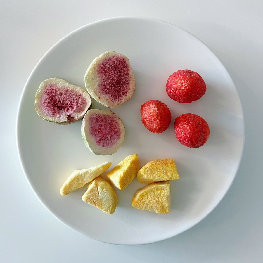 말린 과일 모음