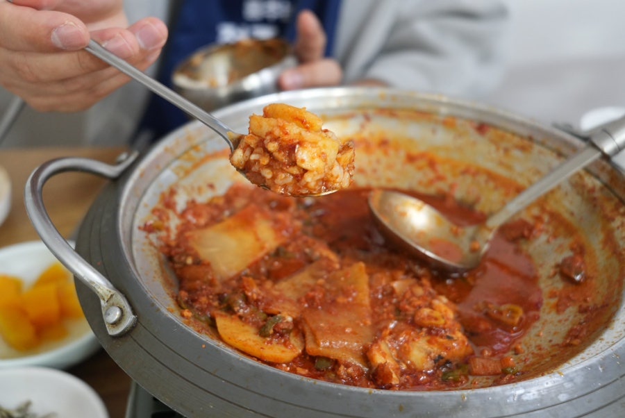 갈치조림 클로즈업