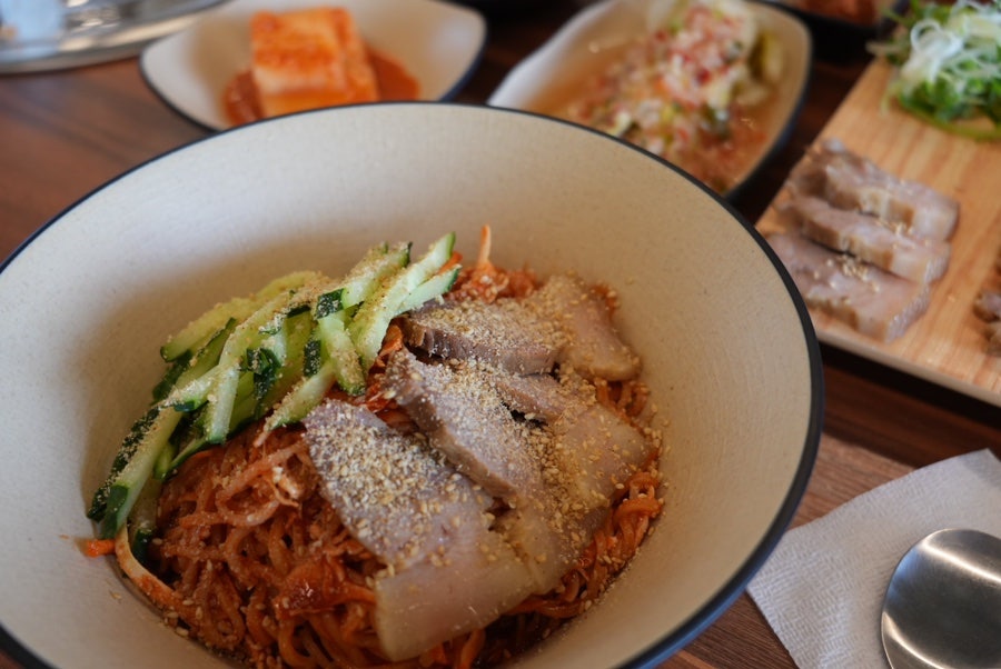 국수인가갈치인가두집살림 성산일출봉점 음식 클로즈업