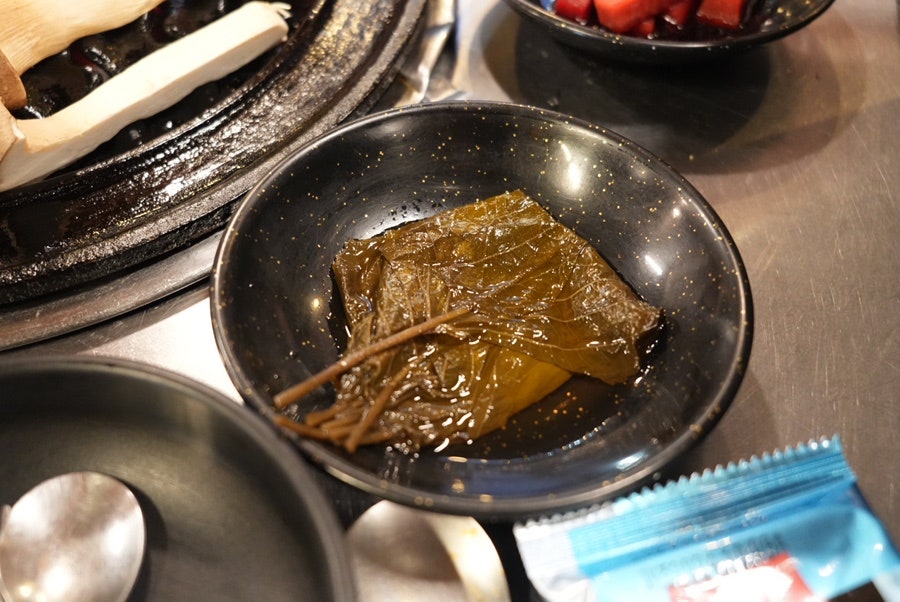 엉또흑돼지 서귀포본점 음식 클로즈업