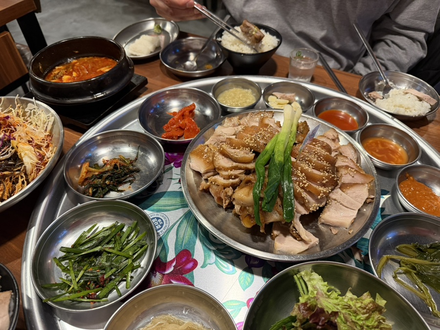 완미족발 제주연동점 방문 마무리