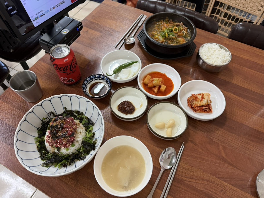 선영이네 밥상 제주서귀포점 음식 클로즈업