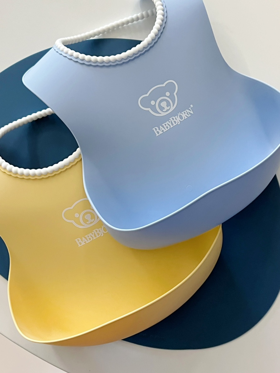 기존 턱받이 면 실리콘