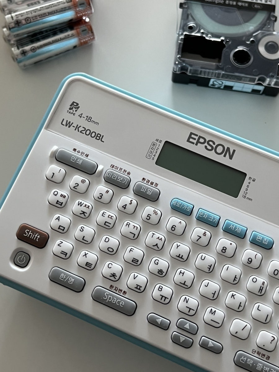 엡손 라벨프린터 개봉