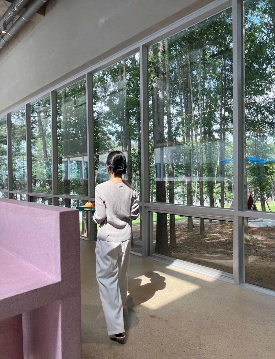 목적지 나인 배 빵 디저트