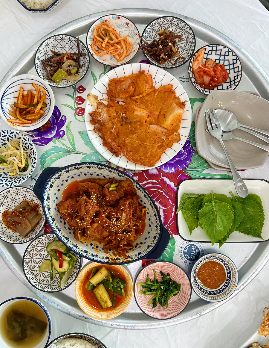 제주할망밥상 메뉴판