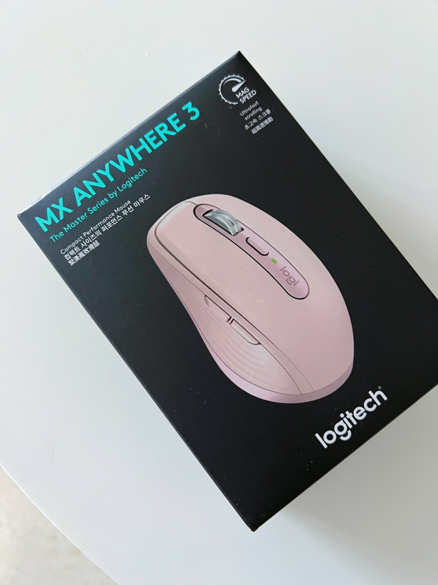 로지텍 MX ANYWHERE 3 마우스 후기 | 맥북 마우스 추천
