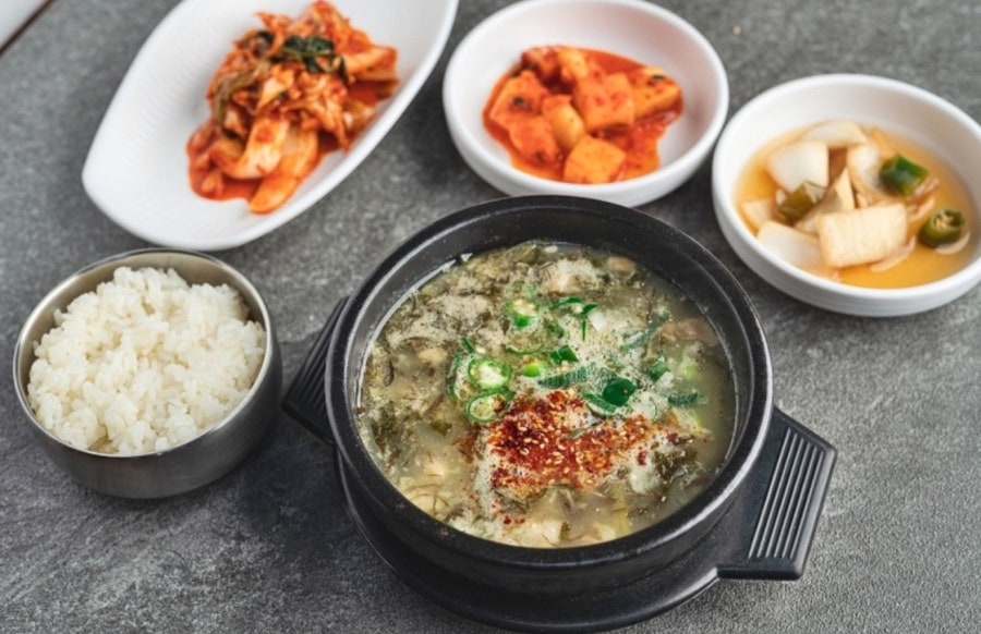 중문 보말칼국수 몸국