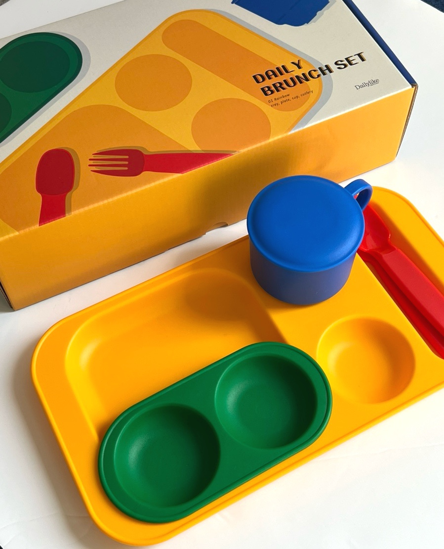 아기 식판 추천 | 데일리라이크 vs 어웨이큰 멜라민 식판 비교 리뷰